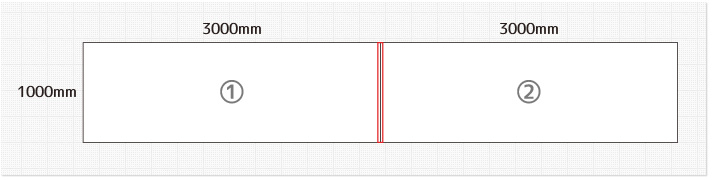 1000ｘ6000mm詳細